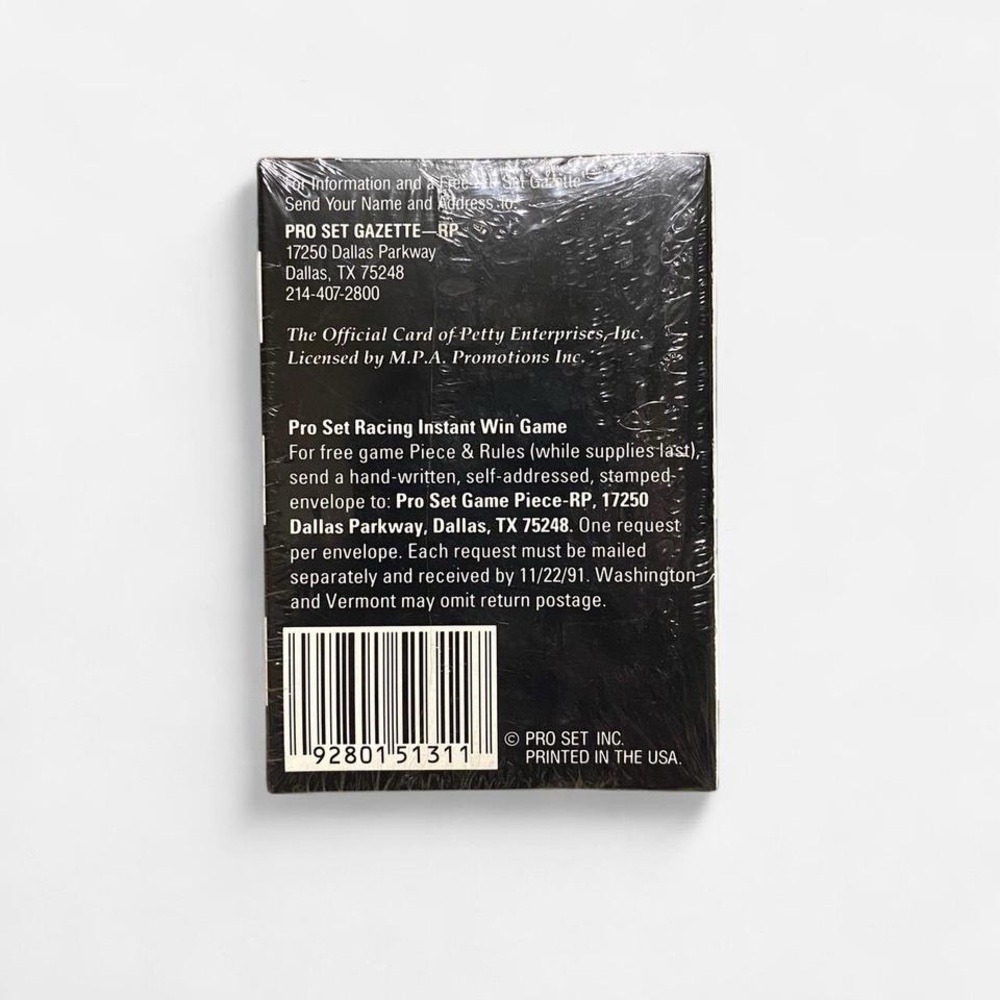 Pro Set Racing Collectible Card Pack - Picture 2 of 2